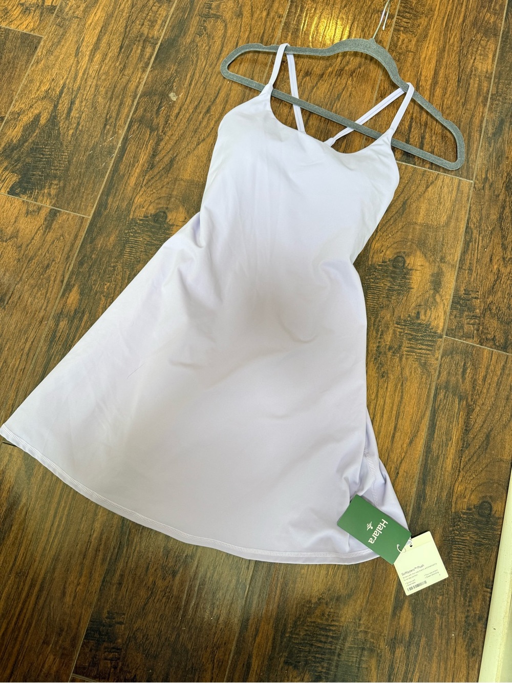 NWT Halara SoftlyZero™ Plush Backless Active Dress-Easy Peezy Edition